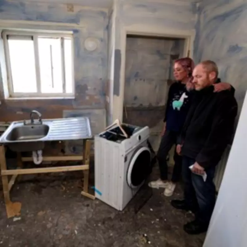 Woman Forced to Wash Dishes in Bath After Builders Abandon Kitchen Renovation