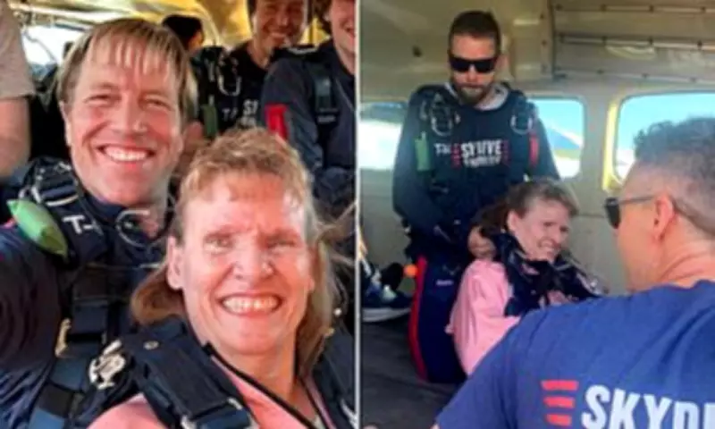 Woman with Cerebral Palsy Believed to Set Skydiving Record