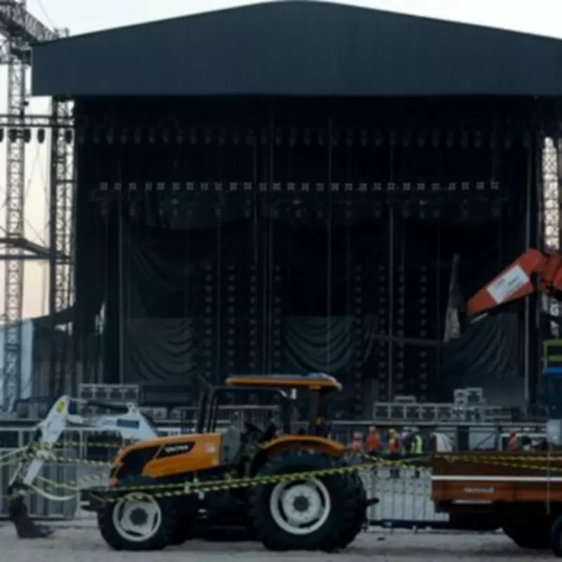 Worker Crushed to Death Building Stage for Shakira's Free Rio Concert