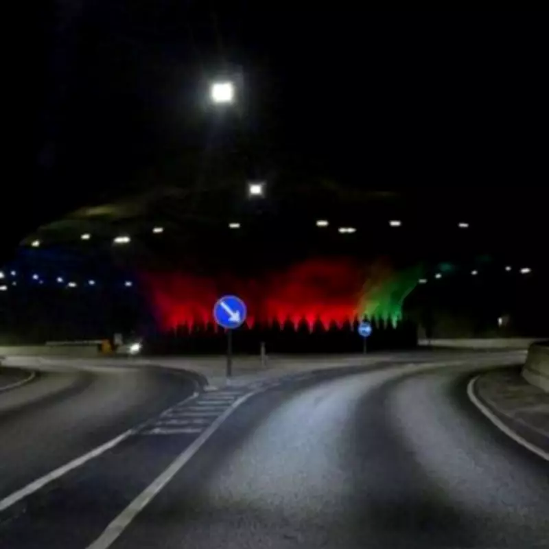 World's Only Underwater Roundabout Lies Hidden in Faroe Islands Tunnel
