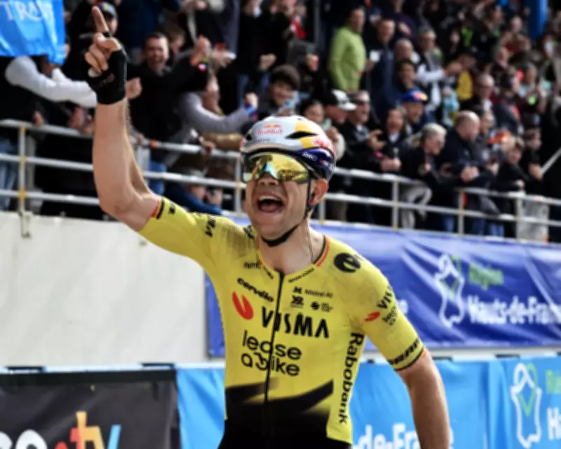 Wout van Aert Breaks Decade-Long Jinx to Claim Paris-Roubaix Victory