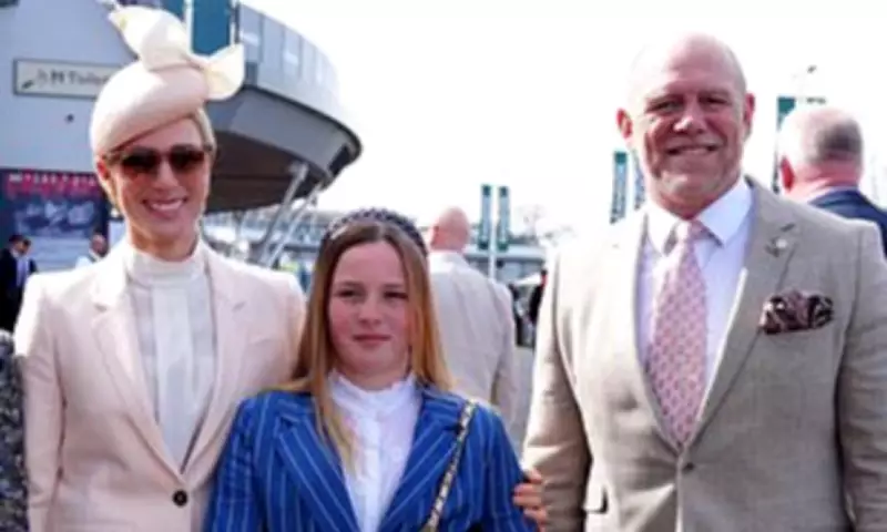 Zara Tindall and Daughter Mia Stun in Matching Suits at Aintree Ladies Day