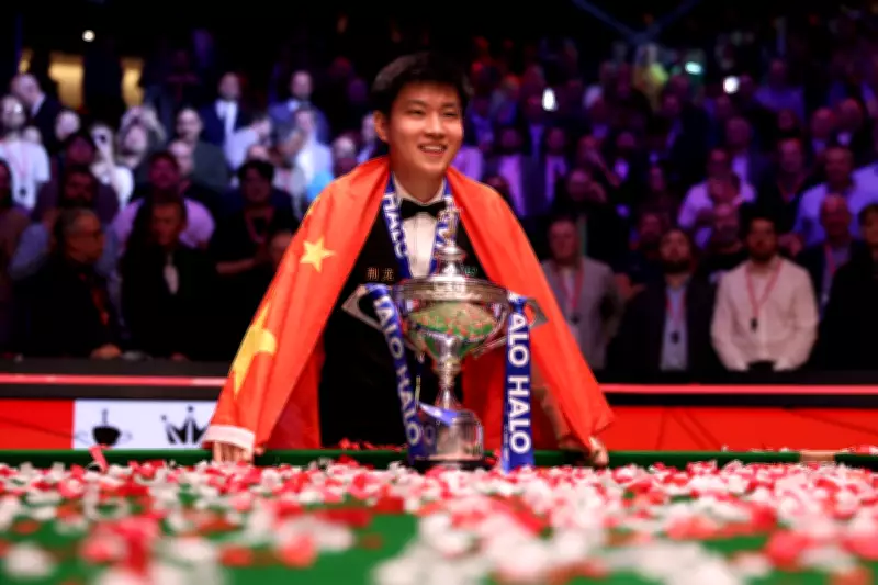 Zhao Xintong Poised to Shatter Snooker's Infamous Crucible Curse