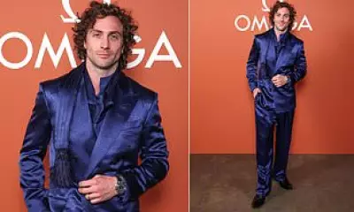 Aaron Taylor-Johnson Fuels James Bond Rumours with Omega Watch at London Event