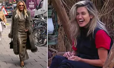 Amanda Holden 'Howling' at Ashley Roberts' Toilet Habit Confession on I'm A Celebrity