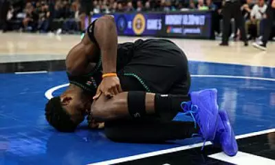 Anthony Edwards Suffers Gruesome Knee Injury in NBA Playoff Game