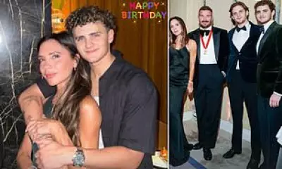 Beckhams Celebrate Nephew Oscar's 21st Birthday with Rare Family Photos
