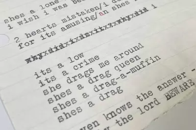 Bob Dylan's Lost Draft Lyrics Found in Ginsberg Book to Auction for £40k