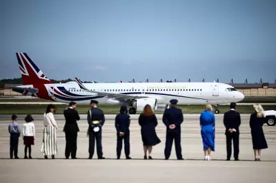 Camilla Wears Anglo-US Brooch as King Arrives for State Visit