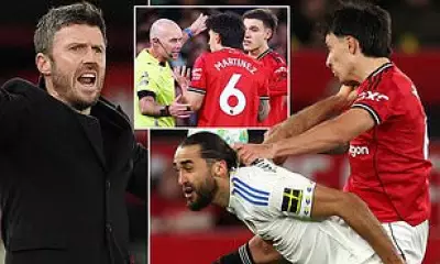 Carrick Rages at 'Shocking' Martinez Red Card as Leeds End 40-Year Wait for Old Trafford Win