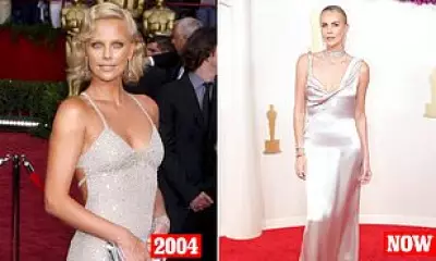 Charlize Theron Reveals Red Light Mask Secret to Youthful Glow at 50