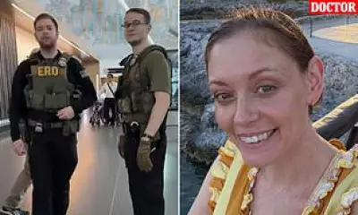 Doctor's Airport Confrontation with ICE Agents Backfires as She Loses Followers