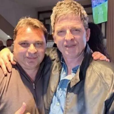 Ex-Premier League Star Kinkladze Stuns Fans with New Look Alongside Oasis Icon