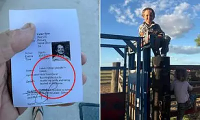 Farm Boy's Viral Late Slip: Cattle Mustering Excuse Was Father's Tall Tale