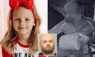 FedEx Driver's Chilling Cleanup After Murdering 7-Year-Old Girl Revealed in Court