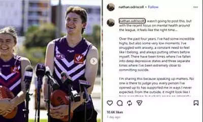 Fremantle Star Nathan O'Driscoll Opens Up About Mental Health Struggles