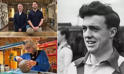 Historic 1963 Rangers Cup Final Ball Restored on The Repair Shop