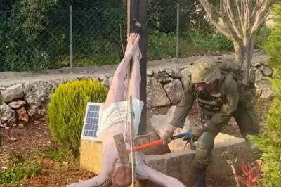 Israeli Soldier Axes Jesus Statue in Lebanon, Sparking Outrage and Investigation
