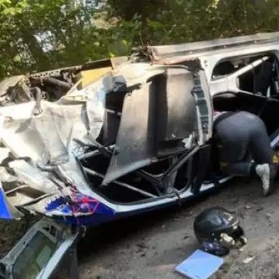 Jos Verstappen Walks Away Unscathed from Rally of Wallonia Crash