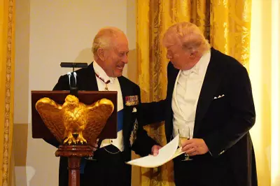 King Charles Jokes Trump Would Be 'Speaking French' at State Dinner