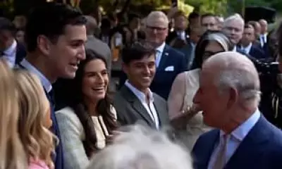 King Charles laughs at American comedian's impersonation during US state visit