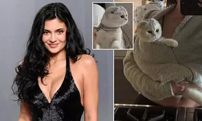 Kylie Jenner Faces Backlash Over Cat Photo Accused of Being Trendy Accessory