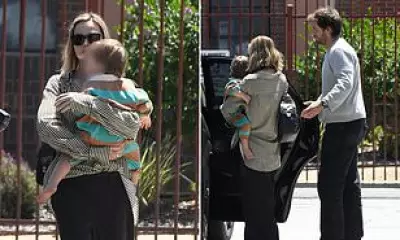 Margot Robbie Spotted in Casual Mum Mode with Husband and Toddler in LA