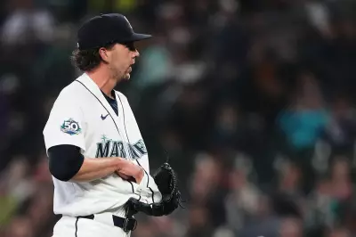 Mariners Pitcher Logan Gilbert's Jersey Stops 107.8 mph Line Drive