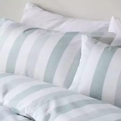 M&S Hadley Striped Bedding Set: Lightweight Summer Essential with 750+ Reviews