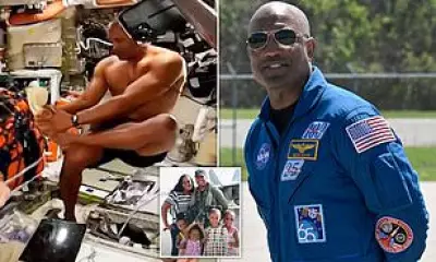 NASA Astronaut Victor Glover Becomes Space Sex Symbol After Shower Broadcast
