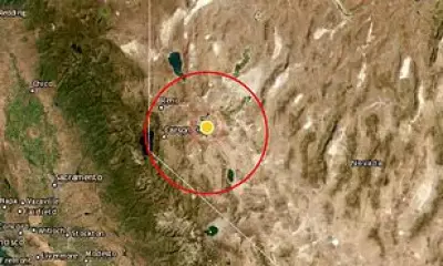 Nevada and California Shaken by Series of Earthquakes Near Carson City