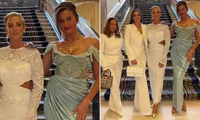 Paris and Venezuela Fury Dazzle in Gowns for Tyson's Boxing Comeback