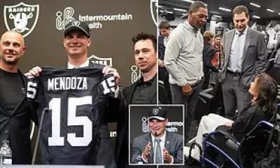 Raiders No. 1 Pick Fernando Mendoza Arrives in Las Vegas to Start NFL Career