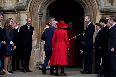 Royal Family Presents United Front at Windsor Easter Service Amid Andrew's Absence