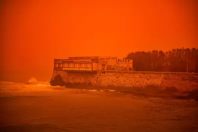 Saharan Dust Storm Paints Greek Sky Red, Causing Deadly Floods and Winds