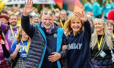 Sir Tom Hunter and 20,000 Kiltwalkers Raise £4m for Scottish Charities