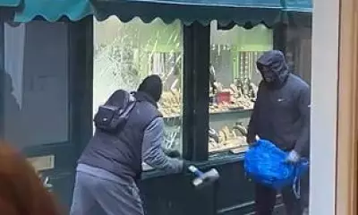 Third Man Charged in Richmond Jeweller's Daylight Hammer Raid