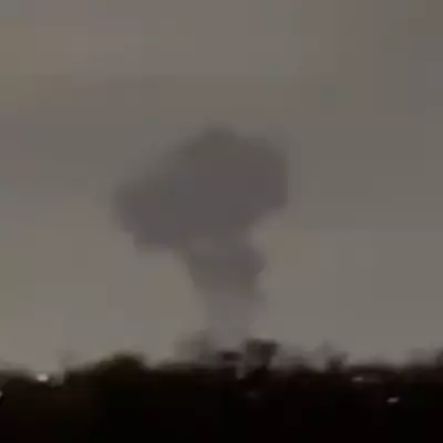 Toronto Explosion: Orange Sky After Blast Near Downsview Airport Military Base