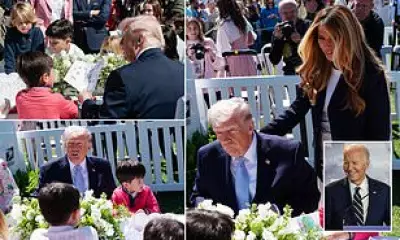 Trump Mocks Biden's Autopen Use During White House Easter Egg Roll Event