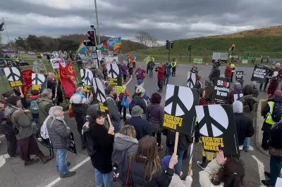 Two Arrested at RAF Lakenheath Peace Protest Over Iran War Concerns