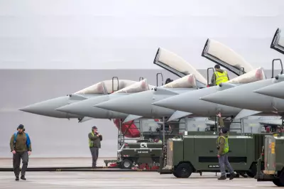 UK Typhoons Scrambled to Counter Russian Drone Threat Over Romania