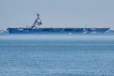 USS Ford Aircraft Carrier Ends Record 295-Day Deployment