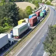 A14 Crash: Man Dies in Lorry-Car Collision Near Ipswich, Road Closed