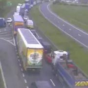A1M in West Yorkshire Shut Both Ways After Serious Collision