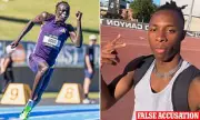 American Sprinter Erin Brown Falsely Claims Gout Gout's Record 200m Run Was Fake