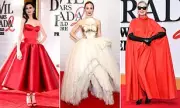 Anne Hathaway Stuns at Devil Wears Prada 2 Premiere in Crimson Louis Vuitton Gown