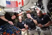 Artemis II Crew Makes Historic Moonship-to-Spaceship Call During Return Journey
