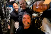 Artemis II Crew Makes Historic Space-to-Space Call While Returning from Moon