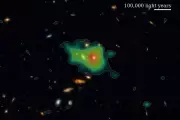 Astronomers Uncover Universe's Missing Hydrogen in Vast Gas Halos
