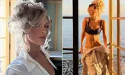 Bella Hadid Flaunts Toned Figure in Lace Bra for Miss Sixty Photo Shoot